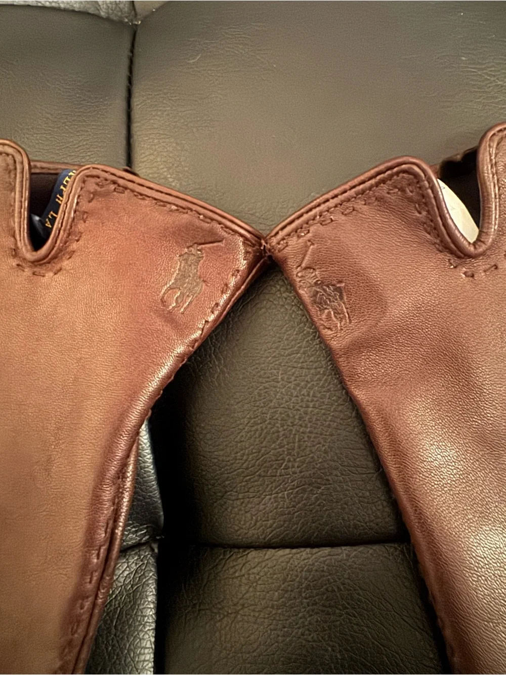 Ralph Lauren Leather Gloves
